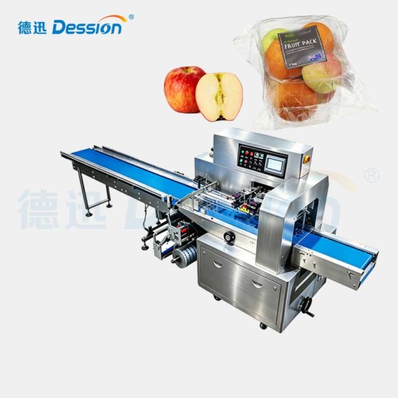 High Speed Automatic Fruit Flow Packing Machine